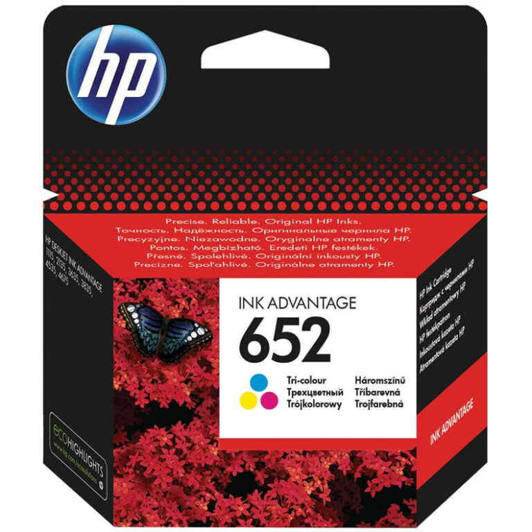 Hp Trois Couleurs Cartouche D Encre Authentique F V Ae