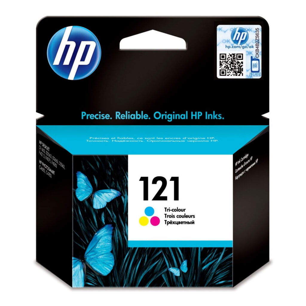 HP 121 trois couleurs
