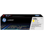 HP 128A Jaune Toner LaserJet Authentique - CE322A