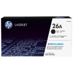 HP 26A toner LaserJet noir Authentique - CF226A