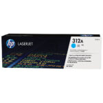 HP 312A Cyan Authentique Cartouche de toner - CF381A
