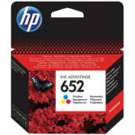 HP 652 trois couleurs cartouche d'encre Advantage Authentique - F6V24AE