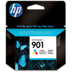 HP 901 trois couleurs cartouche d'encre authentique - CC656AE