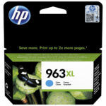 HP 963XL cyan Cartouche d'encre grande capacité authentique - 3JA27AE