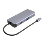 Mini Dock USB-C to HDMI - VGA - LAN - 3 USB-A - SD - USB-C - PD 100W – Image 2