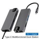 R SCAR RS-TCHD8IN1 USB Type-C 8 en 1 Convertisseur