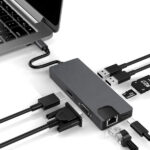 R SCAR RS-TCHD8IN1 USB Type-C 8 en 1 Convertisseur – Image 2