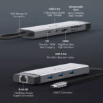 TP-LINK UH9120C Hub USB Type-C 9 en 1 – Image 6