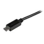 Câble de charge / synchronisation mobile USB A vers Micro B mince – Image 3