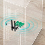 TP-LINK TL-WN881ND carte WiFi N 300 Mbps PCI-Express – Image 3