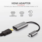 Dalyx Adaptateur USB-C vers HDMI - TRUST - 23774 – Image 2